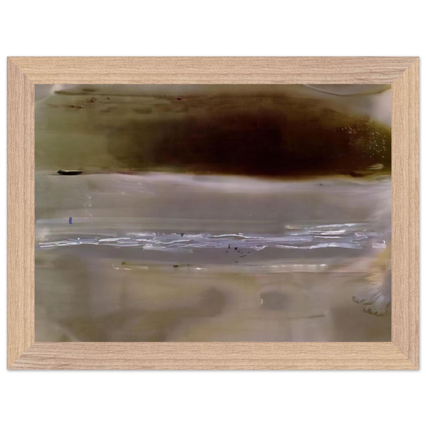 Helen Frankenthaler - Viewpoint II - 1979 Wall art - 15x20 cm / 6x8 inches - Premium Wooden Framed Poster With Fine Art Paper - Wood frame