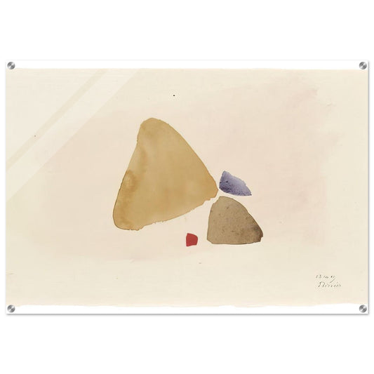 23.10.49 - 1949 - Julius Bissier Acrylic Print - 70x100 cm / 28x40″ inches