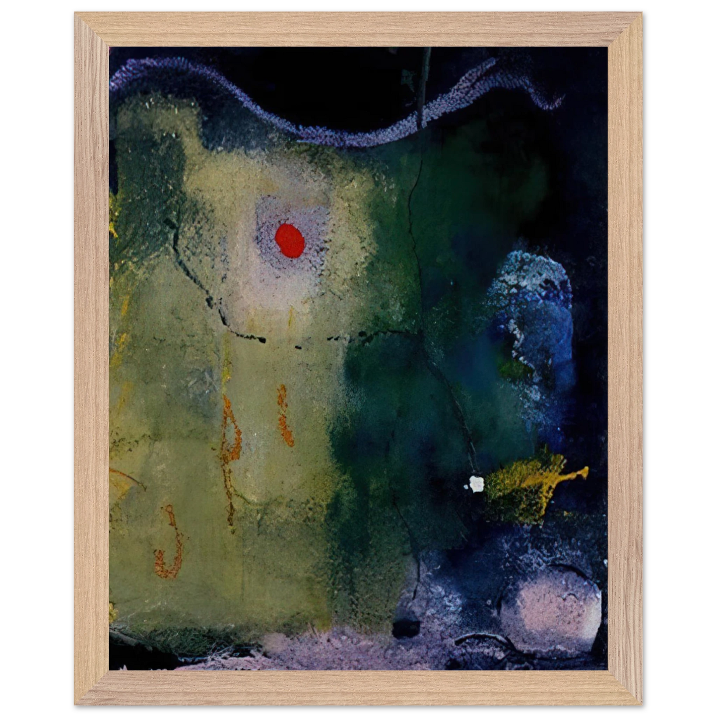 Helen Frankenthaler - The Other Side of the Moon - 1995 Wall art - 30x40 cm / 12x16 inches - Fine Art Poster - -