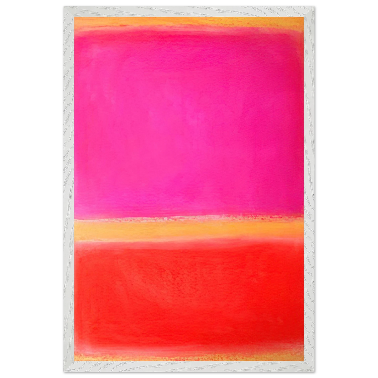 Helen Frankenthaler - Untitled - Color Field Painting Wall art - 25x25 cm / 10x10 inches - Fine Art Poster - -
