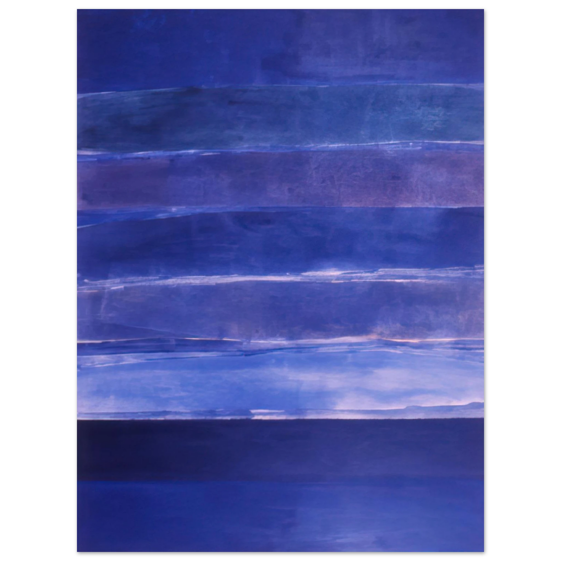 Ronnie Landfield - Ocean Love - 1981 Fine Art Poster - Default Title