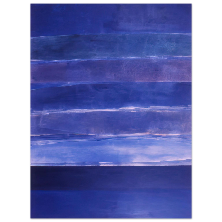 Ronnie Landfield - Ocean Love - 1981  75x100 cm / 30x40inches Fine Art Poster