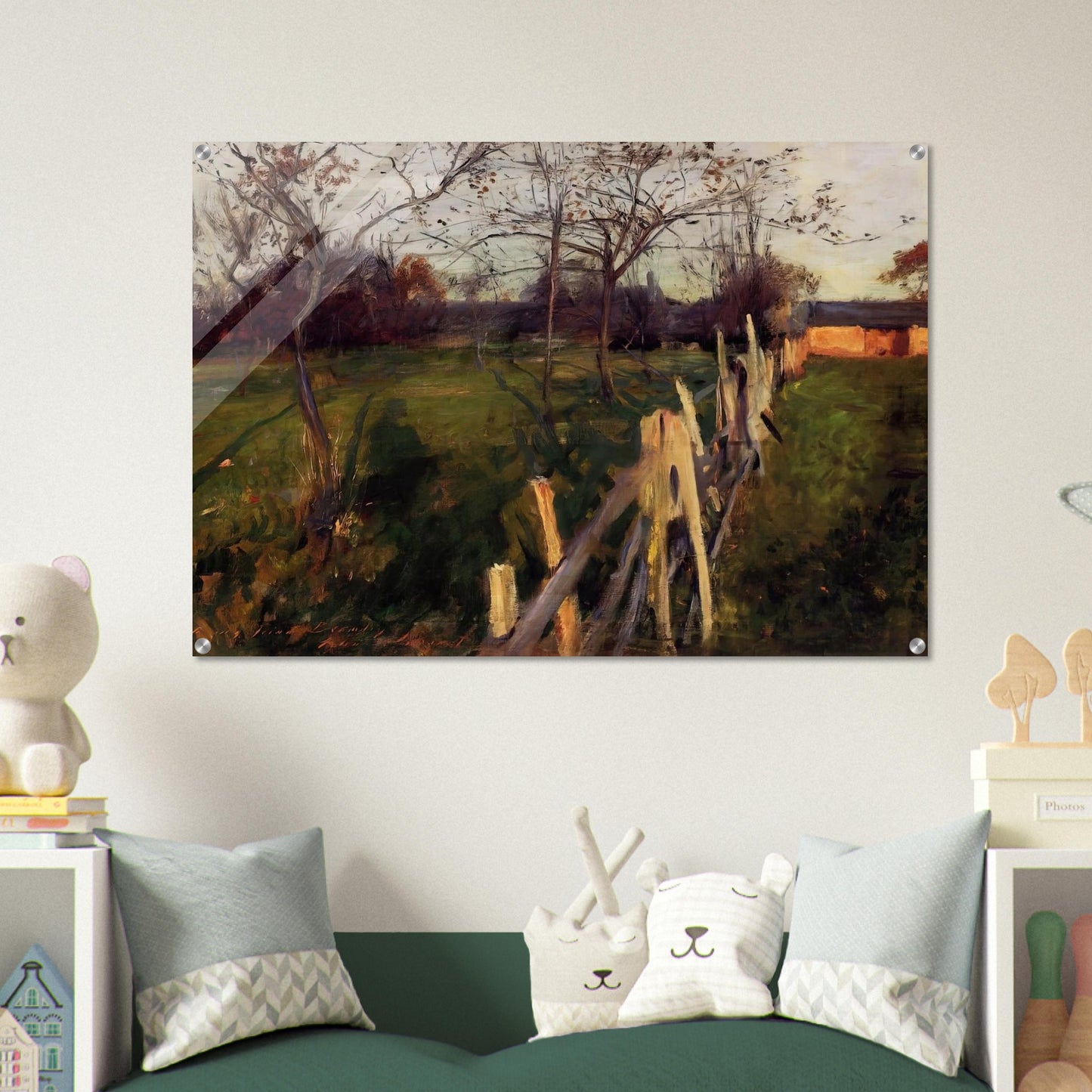 Home Fields - John Singer Sargent Acrylic Print - 70x100 cm / 28x40″ inches