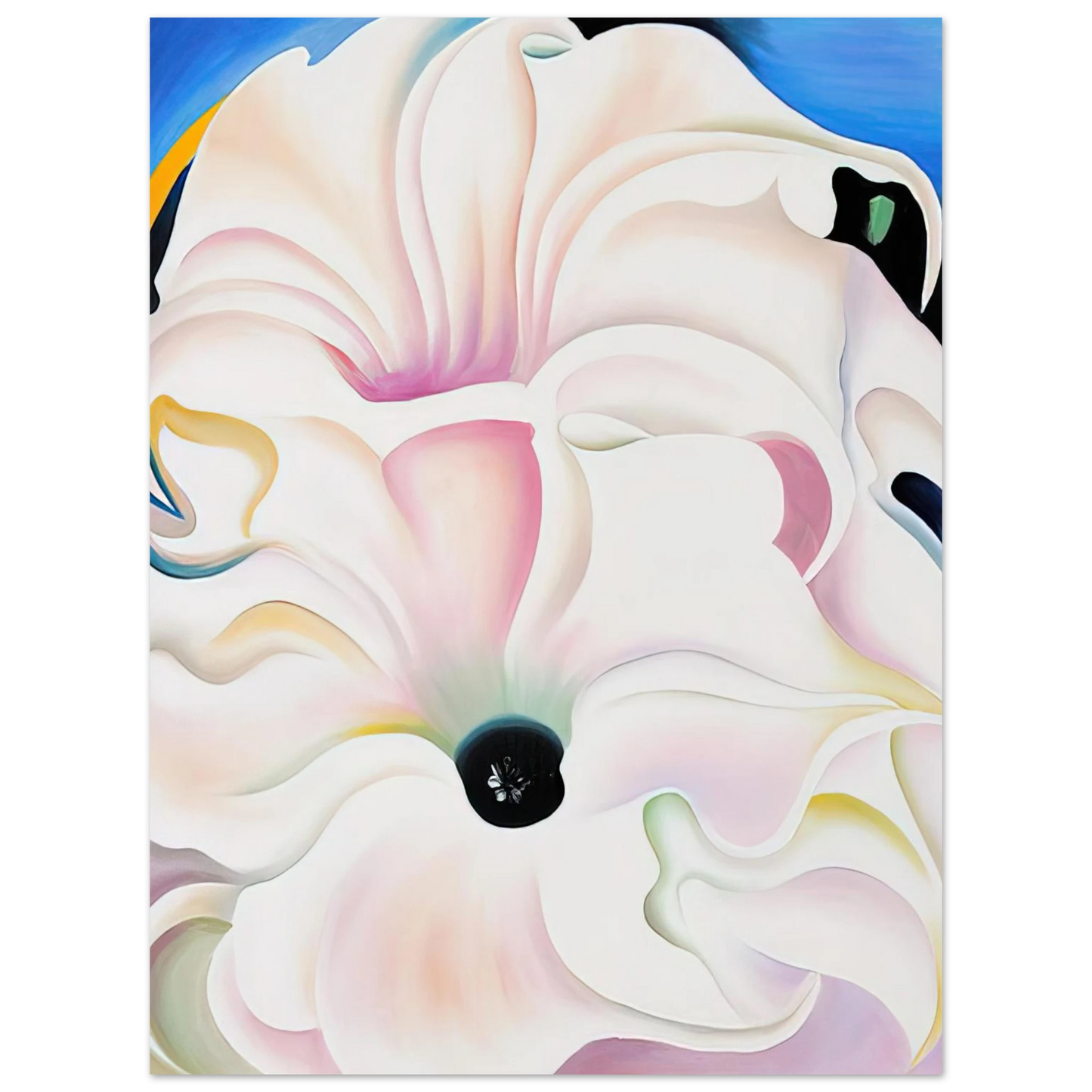 Georgia O'Keeffe - Bella Donna Fine Art Poster - 13x18 cm / 5x7 inches