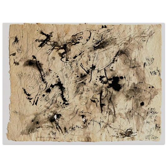 Jackson Pollock - UNTITLED 1951 1 Fine Art Poster - Default Title