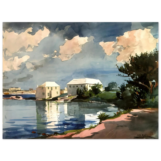 Winslow Homer - SALT KETTLE BERMUDA Fine Art Poster - Default Title
