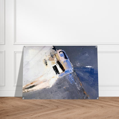 Figure accoudée - 1953 - Nicolas de Stael Acrylic Print - 70x100 cm / 28x40″ inches | Nicolas de Stael Wall Art | Nicolas de Stael Prints