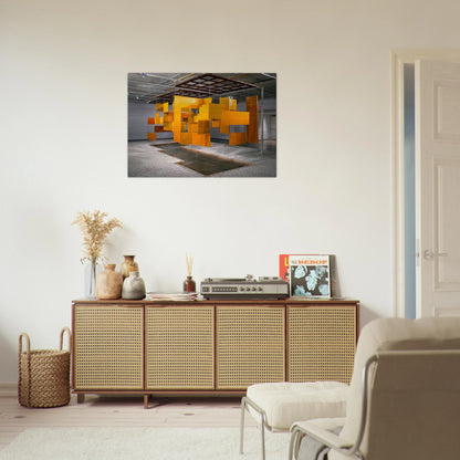 Grand Nucleus - Helio Oiticica Brushed Aluminum Print - 70x100 cm / 28x40 inches | Helio Oiticica Aluminum Print | Helio Oiticica Prints