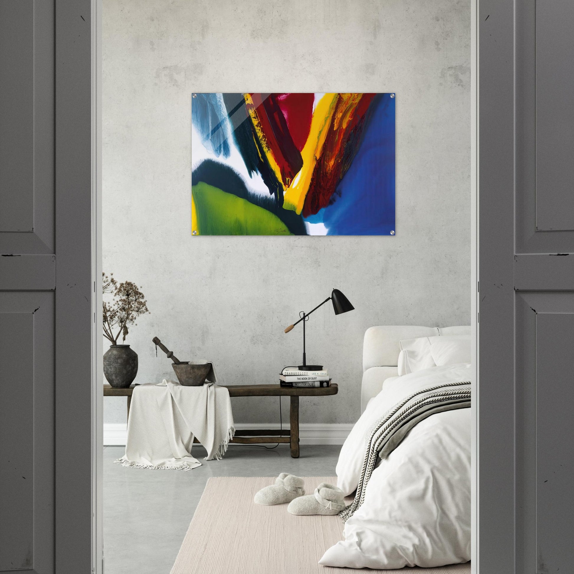 Phenomena Intervening Mantle - 2006 - Paul Jenkins Acrylic Print - 70x100 cm / 28x40″ inches | Paul Jenkins Wall Art | Paul Jenkins Prints