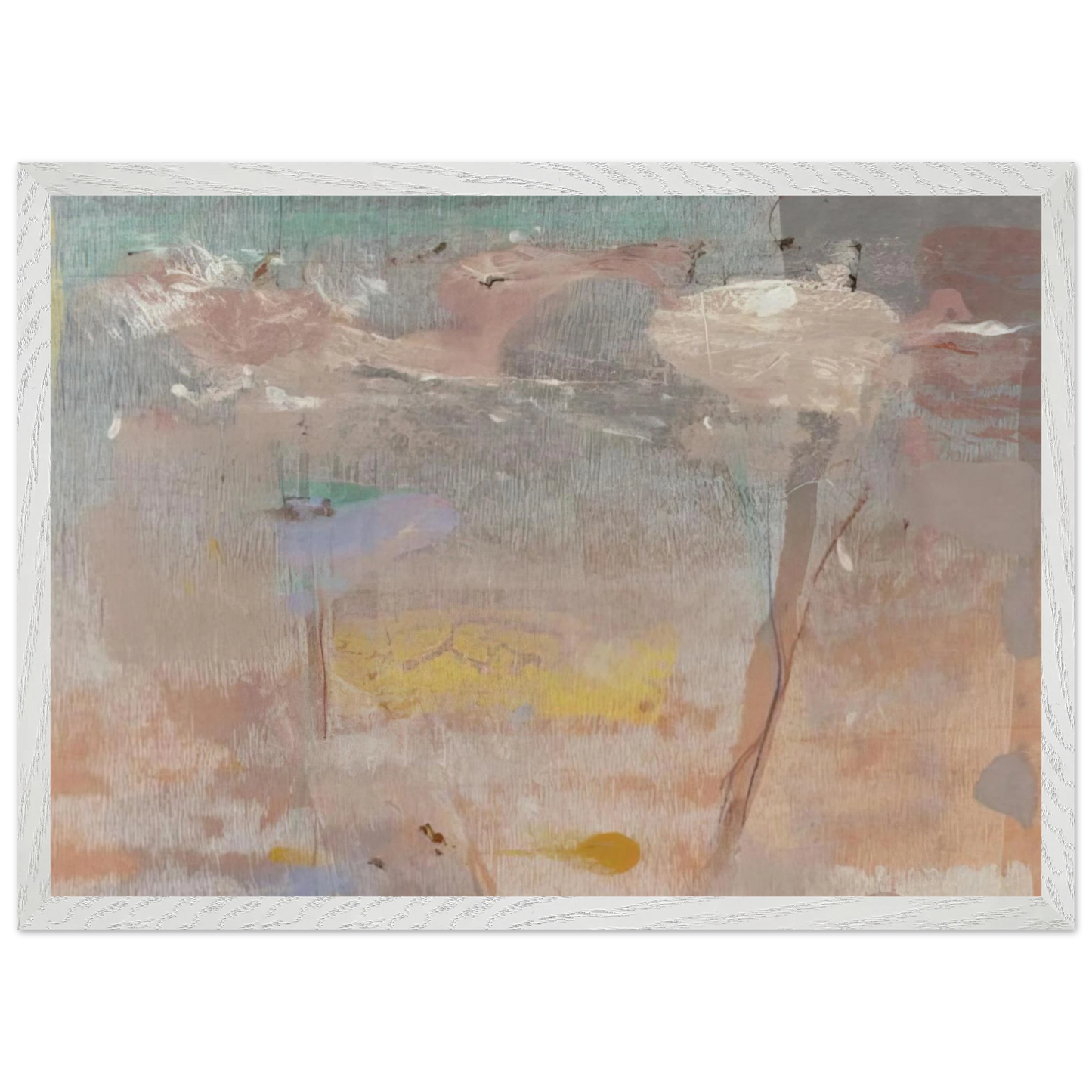Helen Frankenthaler - Monotype I - 1981 Wall art - 40x50 cm / 16x20 inches - Fine Art Poster - -