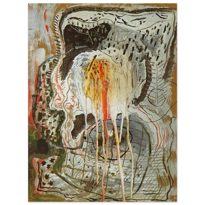 Salvador Dali - NUDE WOMAN IN AN ARMCHAIR  75x100 cm / 30x40inches Fine Art Poster