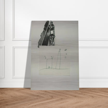 TOOL BOX 5 1966 - Jim Dine Brushed Aluminum Print - 70x100 cm / 28x40 inches | Jim Dine Aluminum Print | Jim Dine Prints