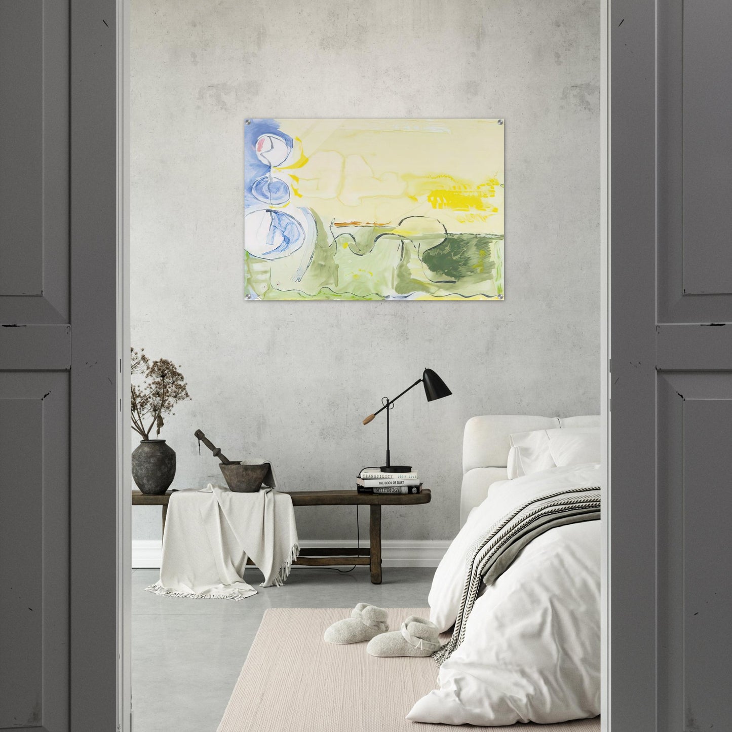 Flotilla - 2006 - Helen Frankenthaler Acrylic Print - 70x100 cm / 28x40″ inches | Helen Frankenthaler Wall Art | Helen Frankenthaler Prints