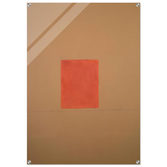 Delphic Sun-Box #2 - 1968 - Theodoros Stamos Acrylic Print - 70x100 cm / 28x40″ inches | Theodoros Stamos Wall Art | Theodoros Stamos Prints