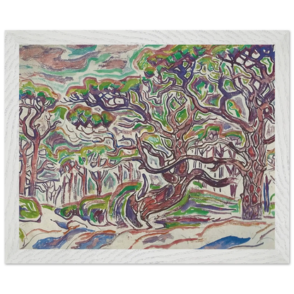 Walter Inglis Anderson - Walter Anderson Wall art - 30x40 cm / 12x16 Inches - Premium Wooden Framed Poster With Fine Art Paper - Wood frame