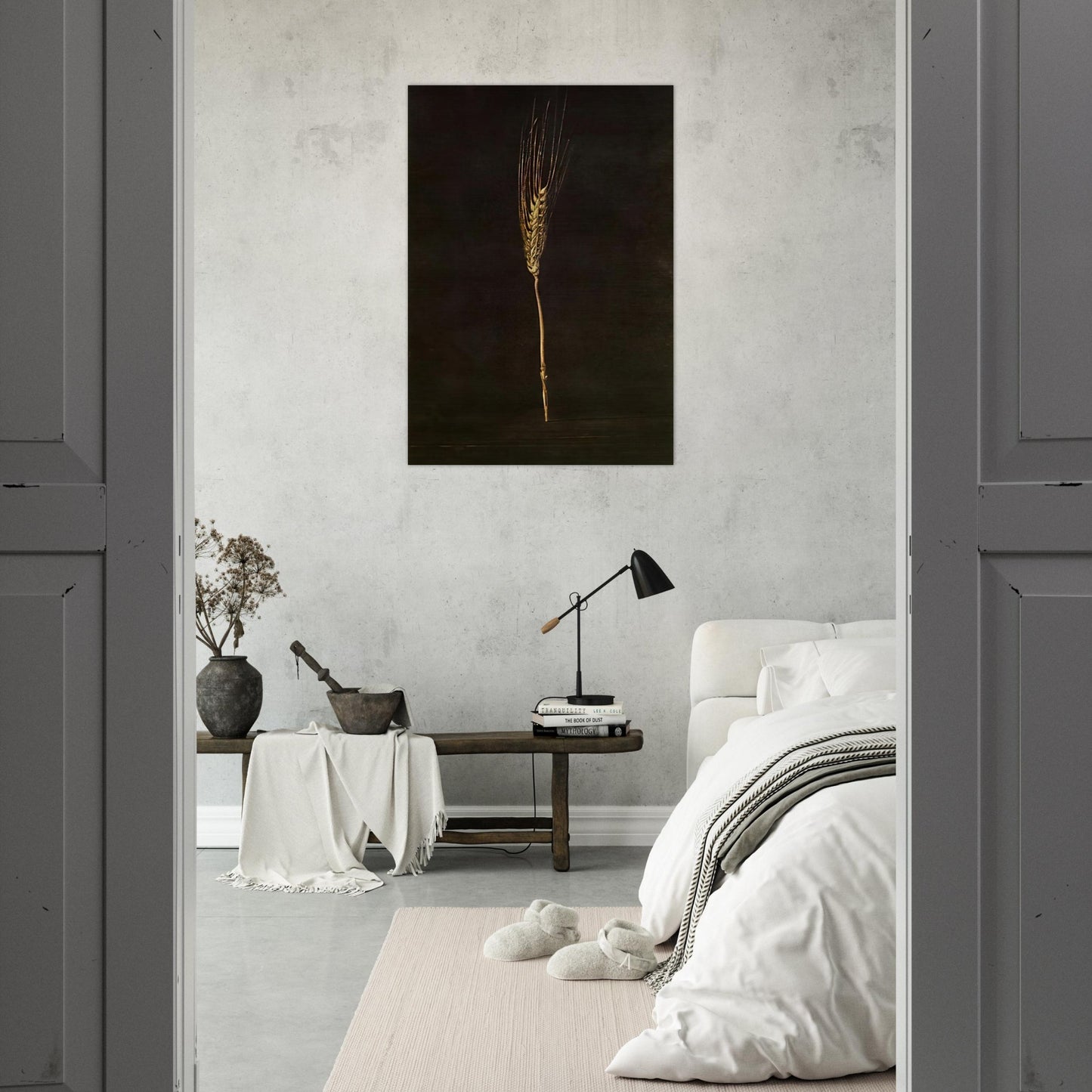 WHEAT EAR - Salvador Dali Brushed Aluminum Print - 70x100 cm / 28x40 inches | Salvador Dali Aluminum Print | Salvador Dali Prints