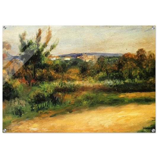Midday Landscape - Pierre-Auguste Renoir Acrylic Print - 70x100 cm / 28x40″ inches