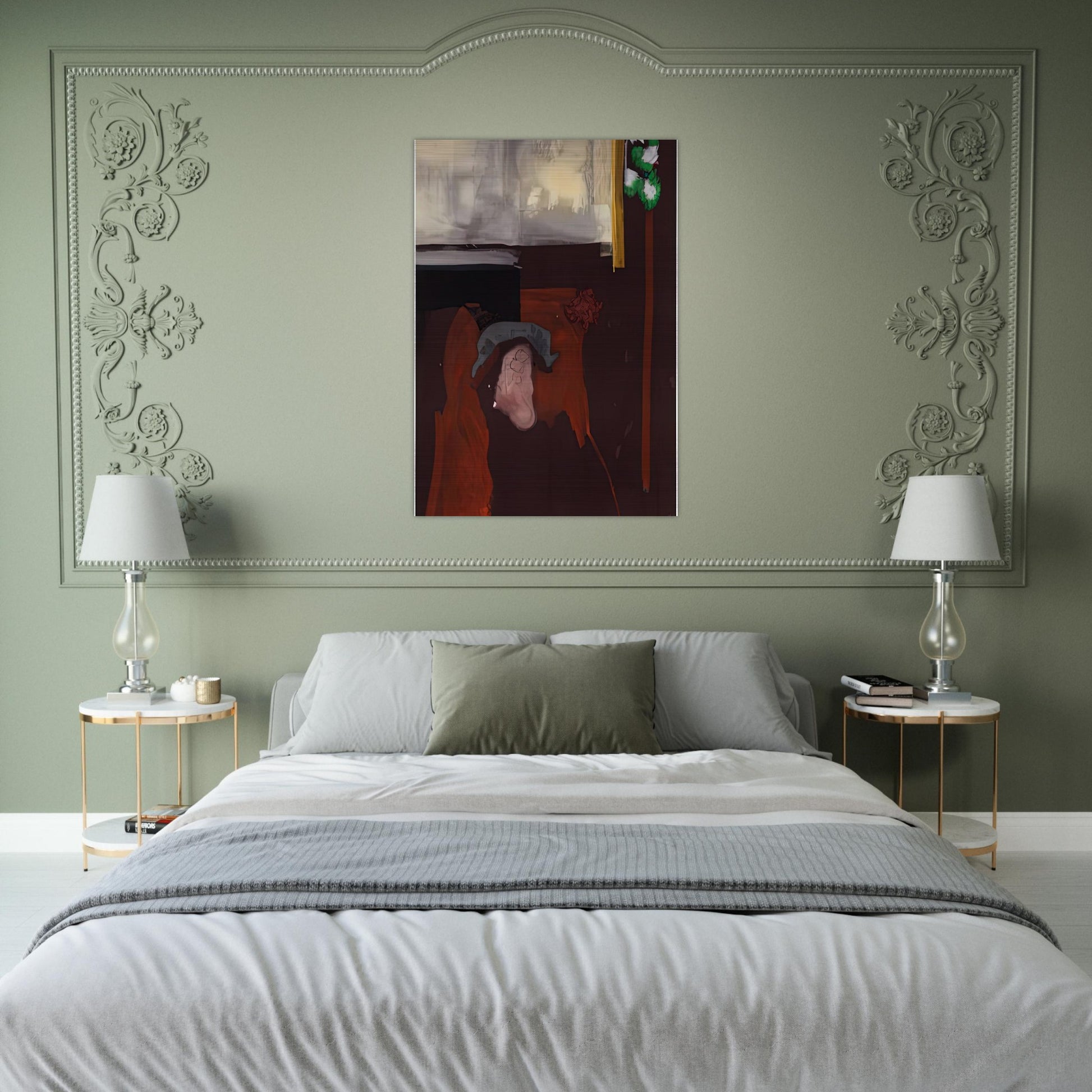 The Widow of Fantin Latour, 1988- - Helen Frankenthaler Brushed Aluminum Print - 70x100 cm / 28x40 inches | Helen Frankenthaler Aluminum Print | Helen Frankenthaler Prints