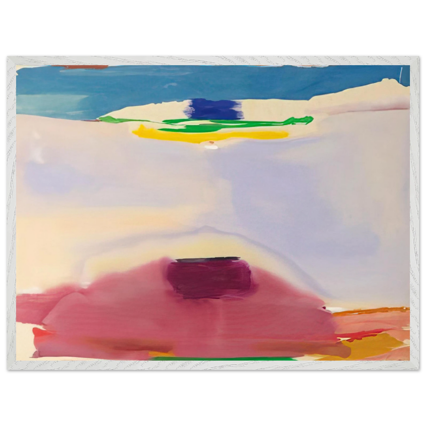 Helen Frankenthaler - Leveling - 1973 Wall art - 30x45 cm / 12x18 inches - Fine Art Poster - -