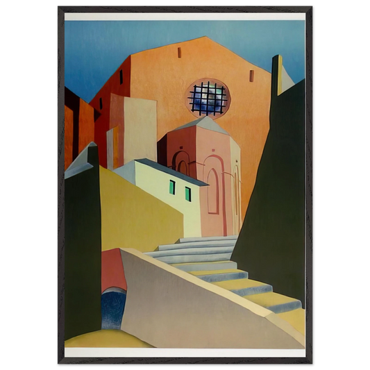 Sienna - 1979 - Clarence Holbrook Carter Framed Art Print – Black Wooden Frame - Default Title - -Framed Art Print