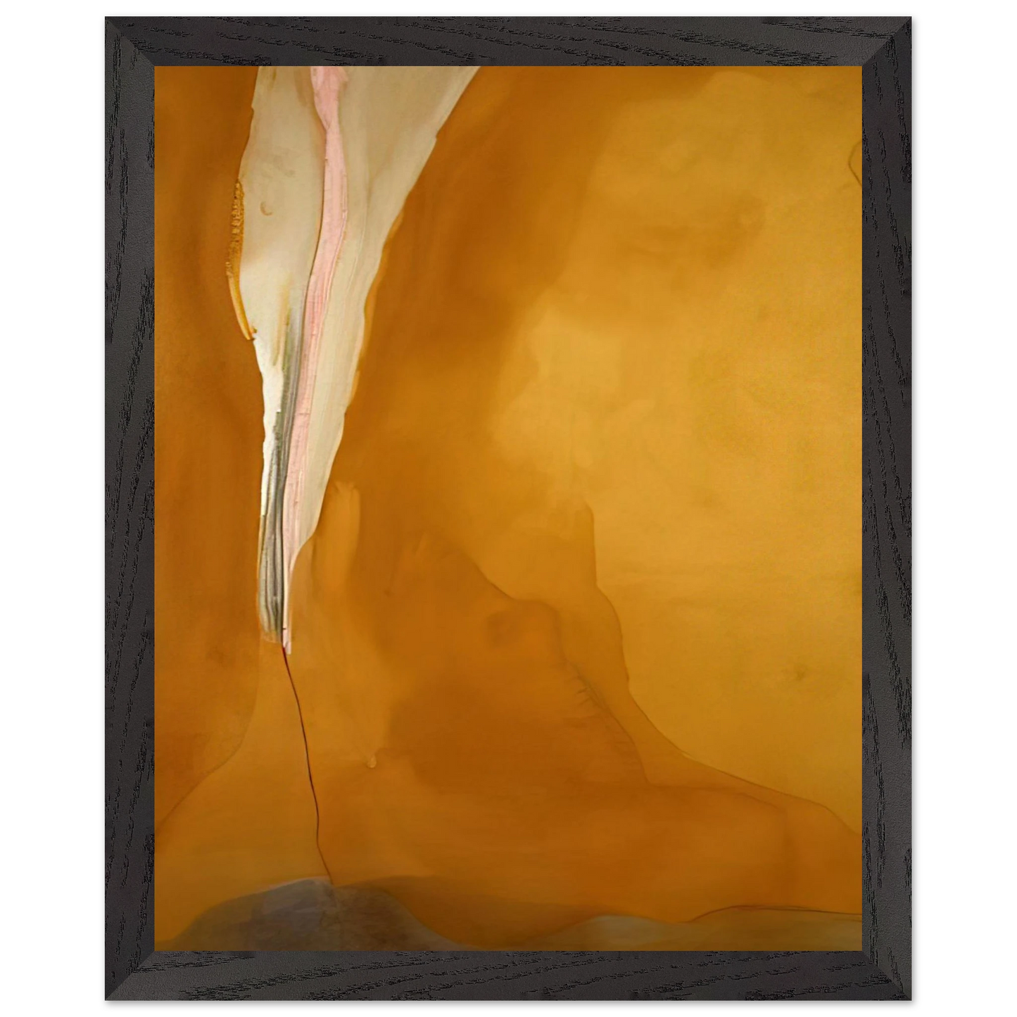 Helen Frankenthaler - Coral Wedge - 1972 Wall art - 30x40 cm / 12x16 inches - Fine Art Poster - -