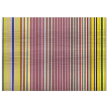 Halifax - 1969 - Gene Davis Brushed Aluminum Print - 70x100 cm / 28x40 inches | Gene Davis Aluminum Print | Gene Davis Prints