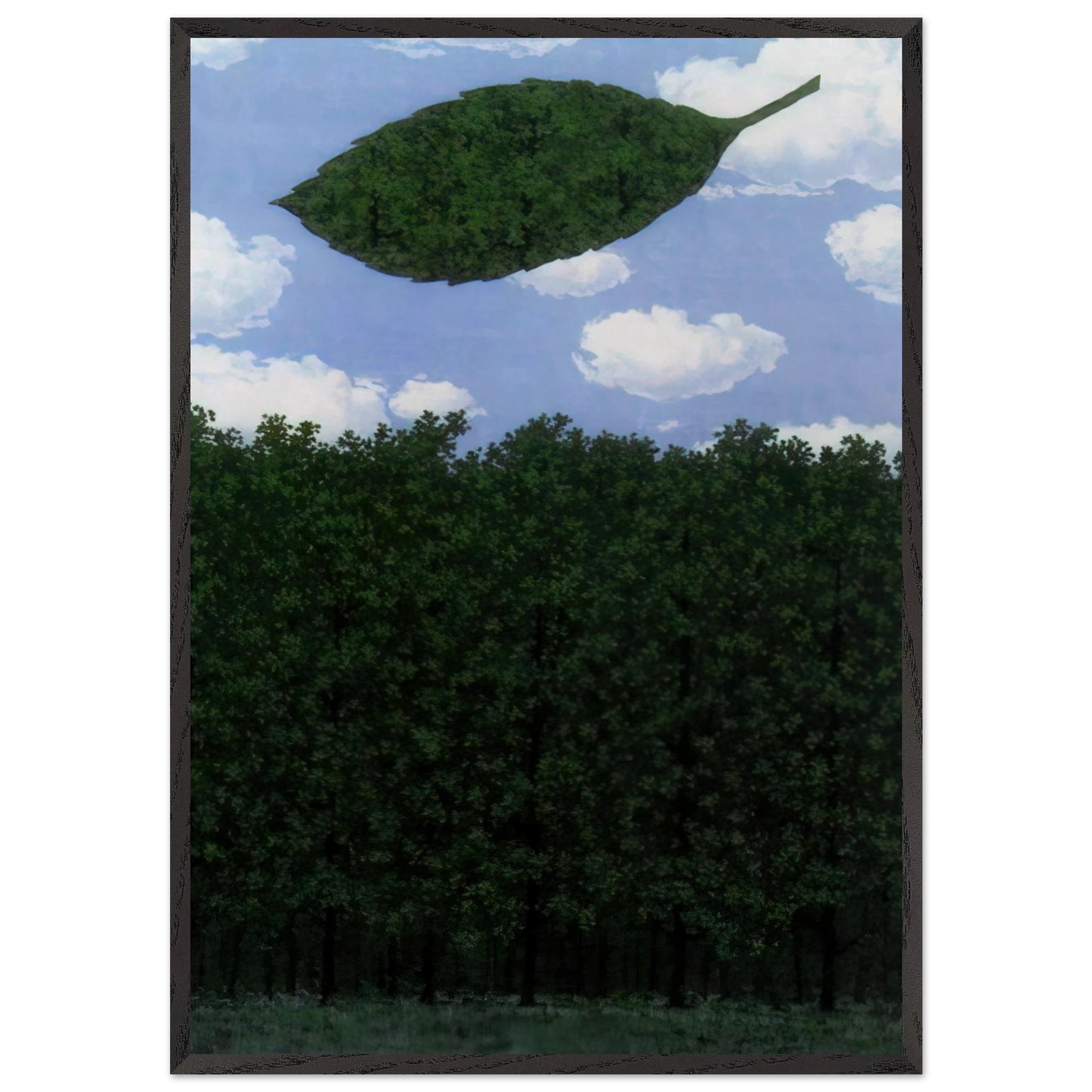 CHORUS OF THE SPHINX 1964 - Rene Magritte Framed Art Print – Black Wooden Frame - Default Title - -Framed Art Print
