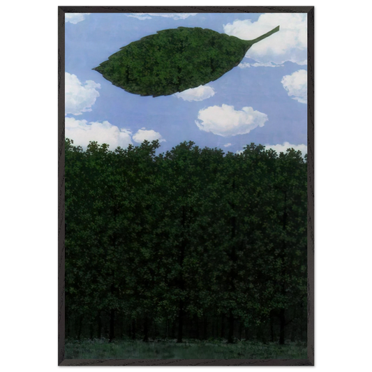 CHORUS OF THE SPHINX 1964 - Rene Magritte Framed Art Print – Black Wooden Frame - Default Title - -Framed Art Print