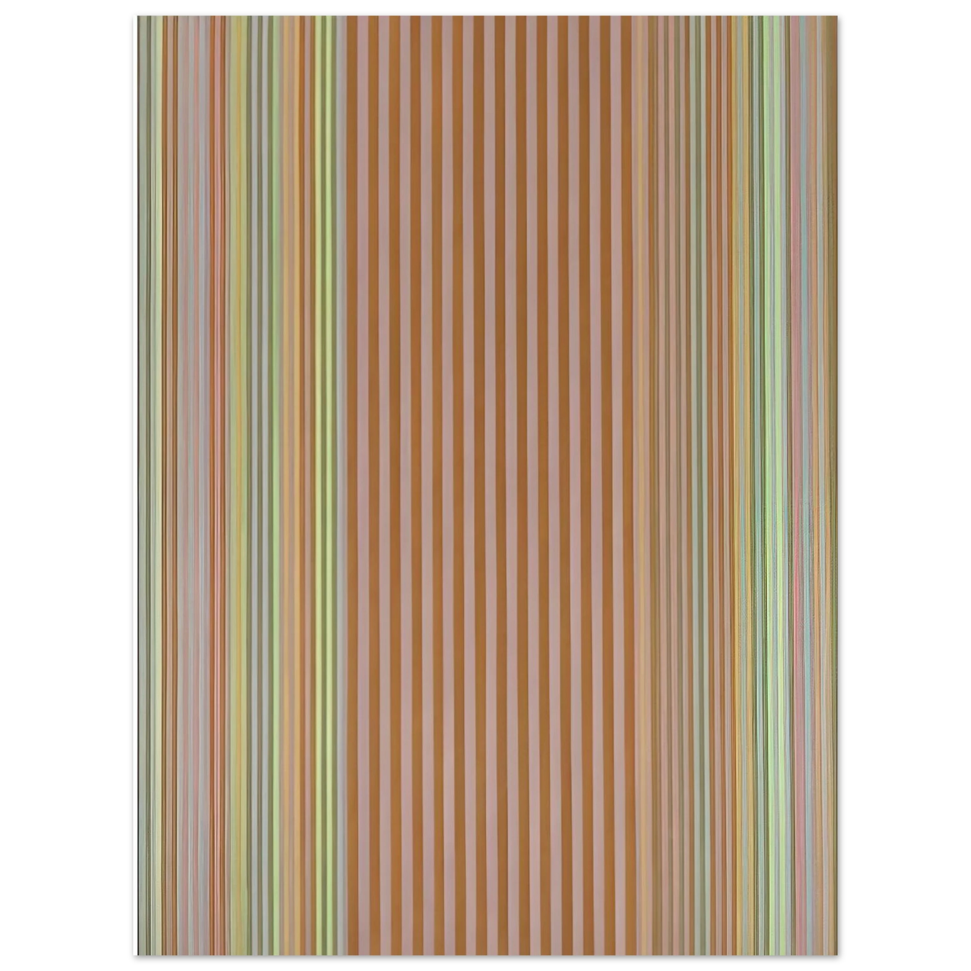 Gene Davis - Cannonball - 1969 Fine Art Poster - Default Title