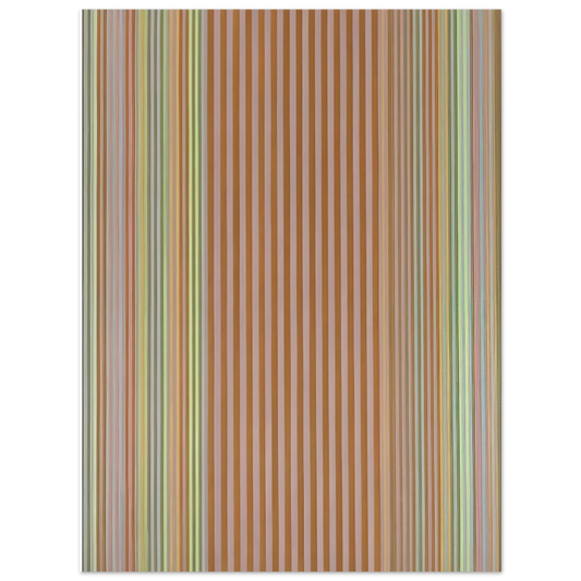 Gene Davis - Cannonball - 1969 Fine Art Poster - Default Title