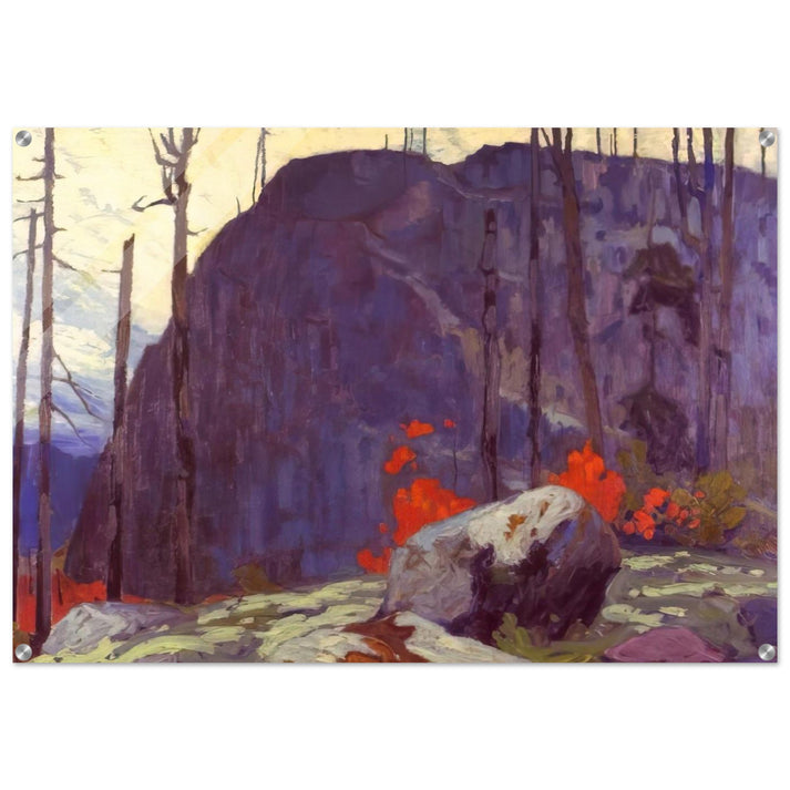 Algoma Hill - 1920 - Lawren Harris Acrylic Print - 70x100 cm / 28x40″ inches