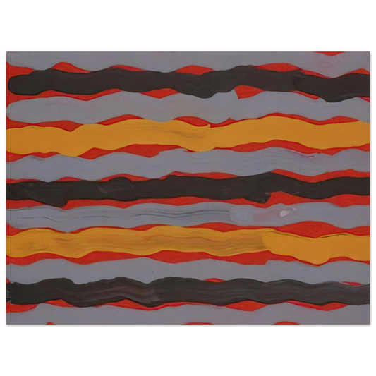 Clifford Possum Tjapaltjarri - Spear Dreaming - 2001 Fine Art Poster - Default Title