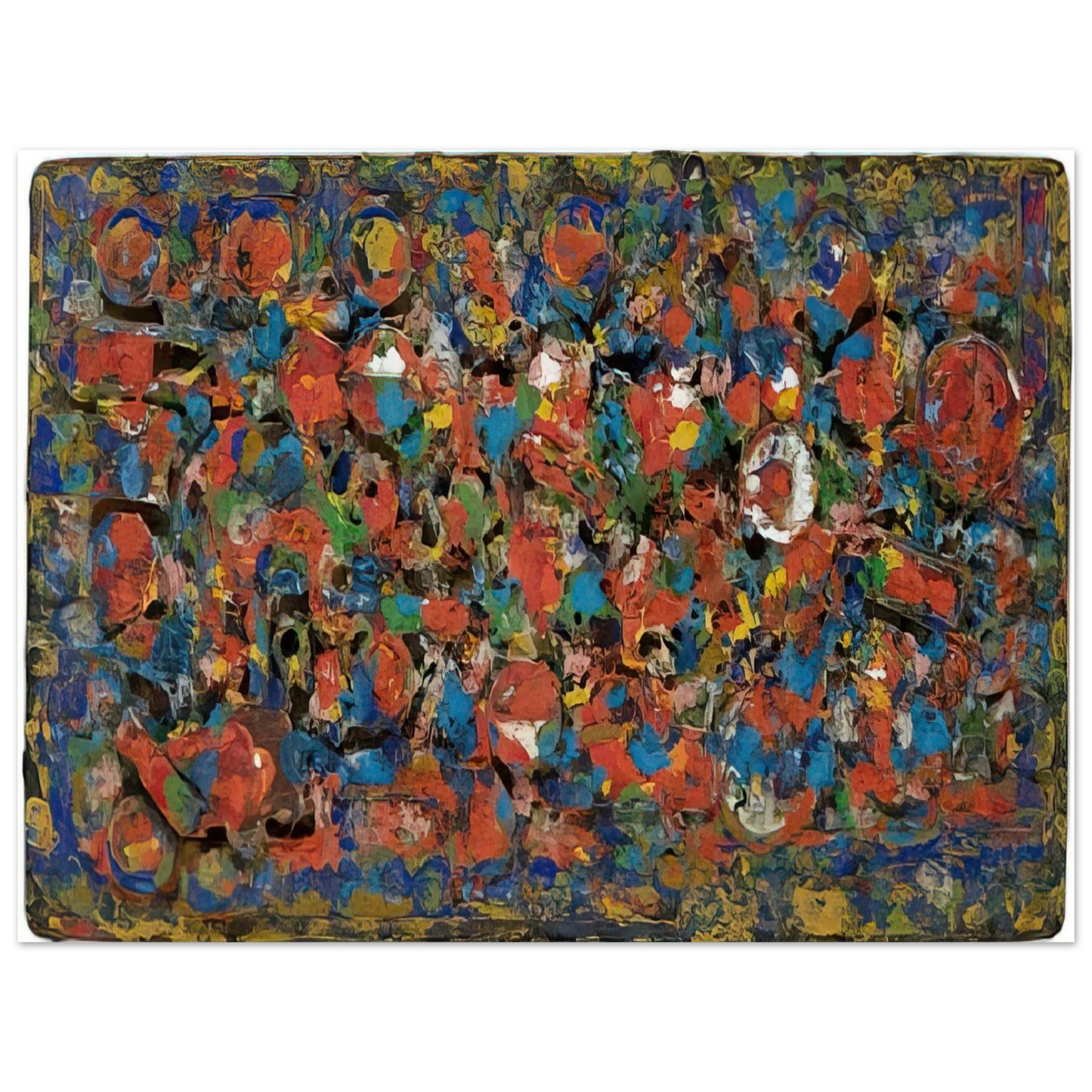 Richard Pousette-Dart - Encrustation Fine Art Poster - Default Title