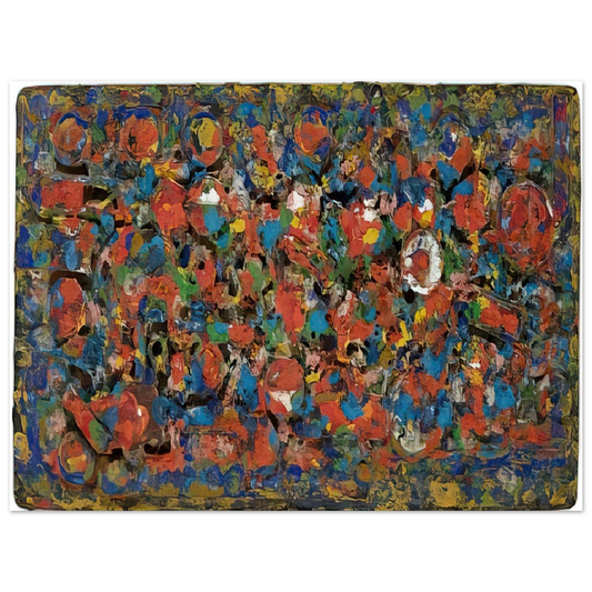 Richard Pousette-Dart - Encrustation Fine Art Poster - Default Title