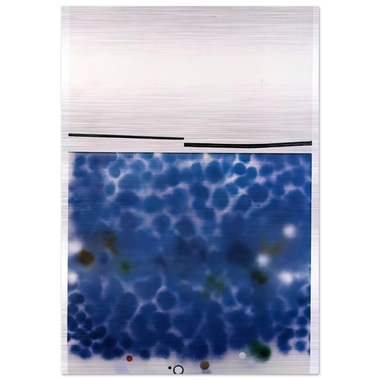 The Starry Night - 1987 - Victor Pasmore Brushed Aluminum Print - 70x100 cm / 28x40 inches | Victor Pasmore Aluminum Print | Victor Pasmore Prints