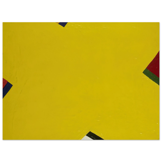 Al Held - Yellow Fine Art Poster - Default Title