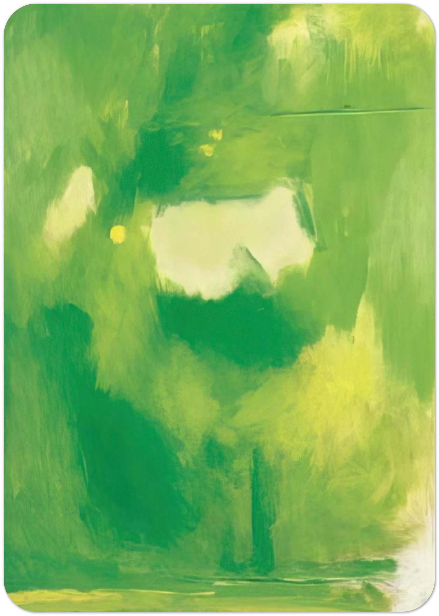 ANTES DE LA COSECHA 1999 By Esteban Vicente Pack of 10 Post Cards | Esteban Vicente Post Cards | A6 (10.5 x 14.8 cm) - 4.1 x 5.8 inches