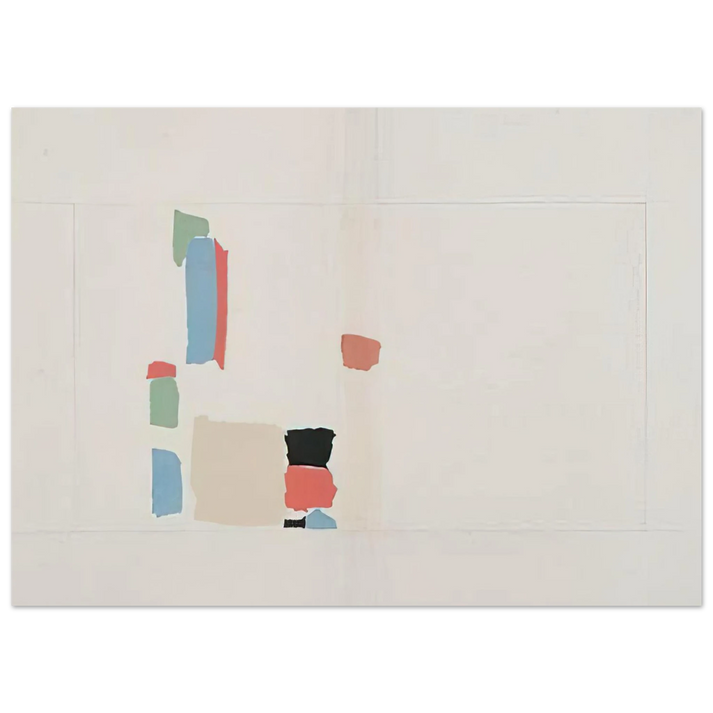 Nicolas de Stael - Abstract Composition - Lyrical Abstraction Fine Art Poster