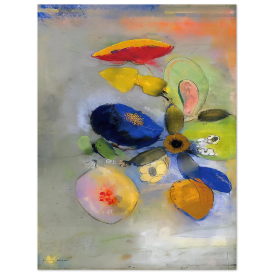 Odilon Redon - FLOWERS 3 Fine Art Poster - Default Title