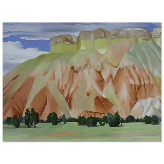 Georgia O'Keeffe - My Backyard Fine Art Poster - 13x18 cm / 5x7 inches