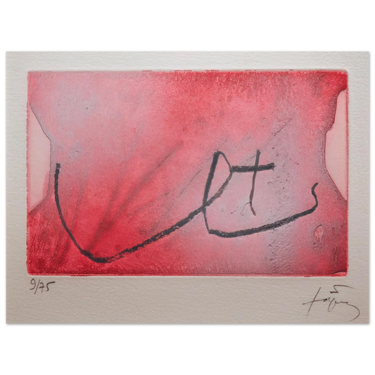 Antoni Tapies - SEINS 1984 Fine Art Poster - Default Title