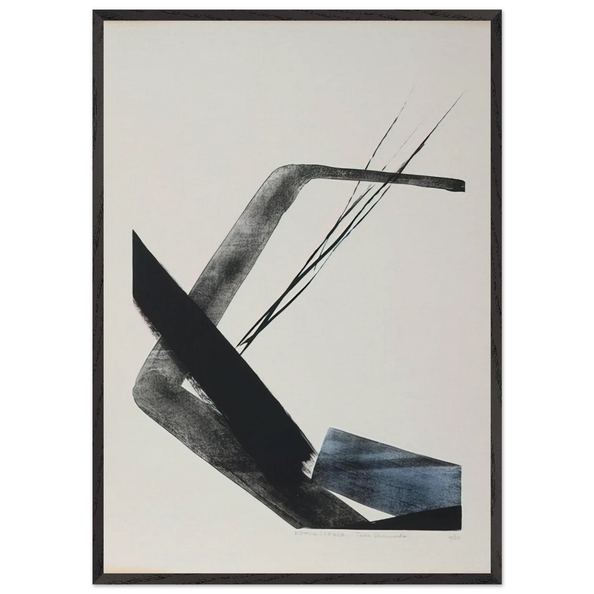 Reminiscence - 1984 - Toko Shinoda Framed Art Print – Black Wooden Frame - Default Title - -Framed Art Print