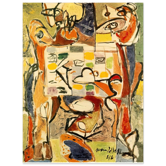 Jackson Pollock - THE TEA CUP Fine Art Poster - Default Title