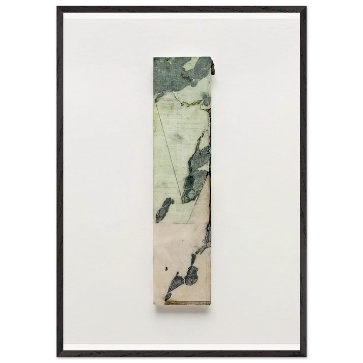 Joined - 2011 - Brice Marden 70x100 cm / 28x40 inches Framed Art Print – Black Wooden Frame