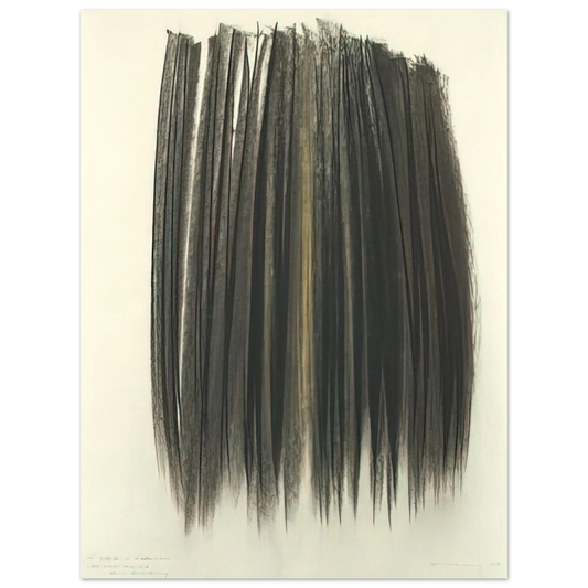 Hans Hartung - Untitled - 1960 Fine Art Poster - Default Title