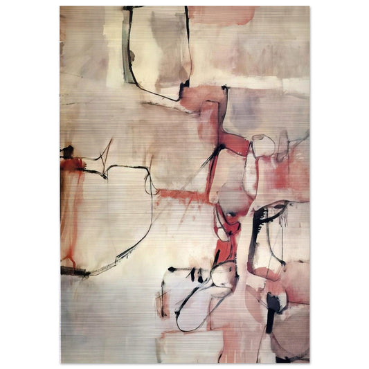 Albuquerque #3 - Richard Diebenkorn Brushed Aluminum Print - 70x100 cm / 28x40 inches | Richard Diebenkorn Aluminum Print | Richard Diebenkorn Prints