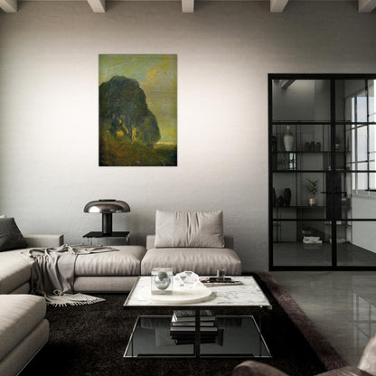 Landscape - Tonalism - Xavier Martinez Brushed Aluminum Print - 70x100 cm / 28x40 inches | Xavier Martinez Aluminum Print | Xavier Martinez Prints