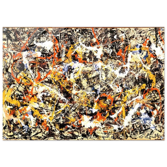 CONVERGENCE 1952 - Jackson Pollock Acrylic Print - 70x100 cm / 28x40″ inches | Jackson Pollock Wall Art | Jackson Pollock Prints