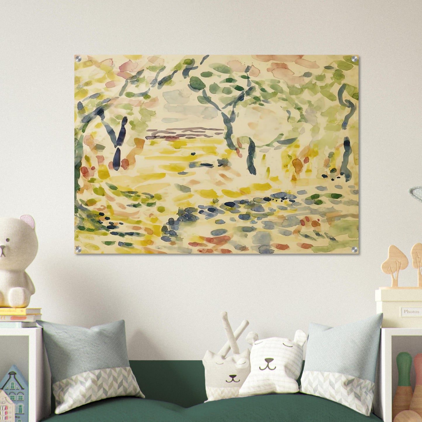 ETUDE POUR LE BONHEUR DE VIVRE 1905 - Henri Matisse Acrylic Print - 70x100 cm / 28x40″ inches | Henri Matisse Wall Art | Henri Matisse Prints