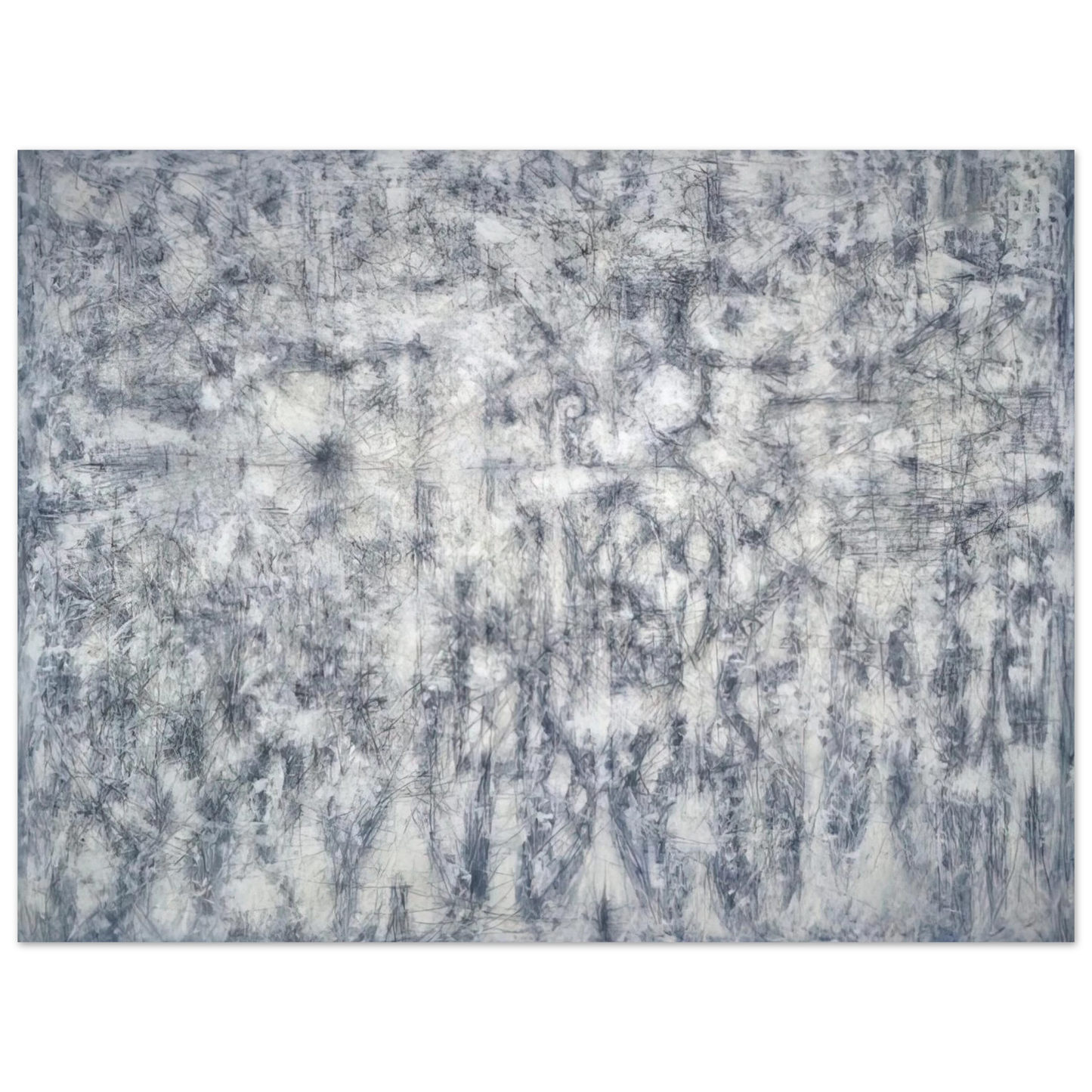 Richard Pousette-Dart - White Garden - 1951 Fine Art Poster - Default Title